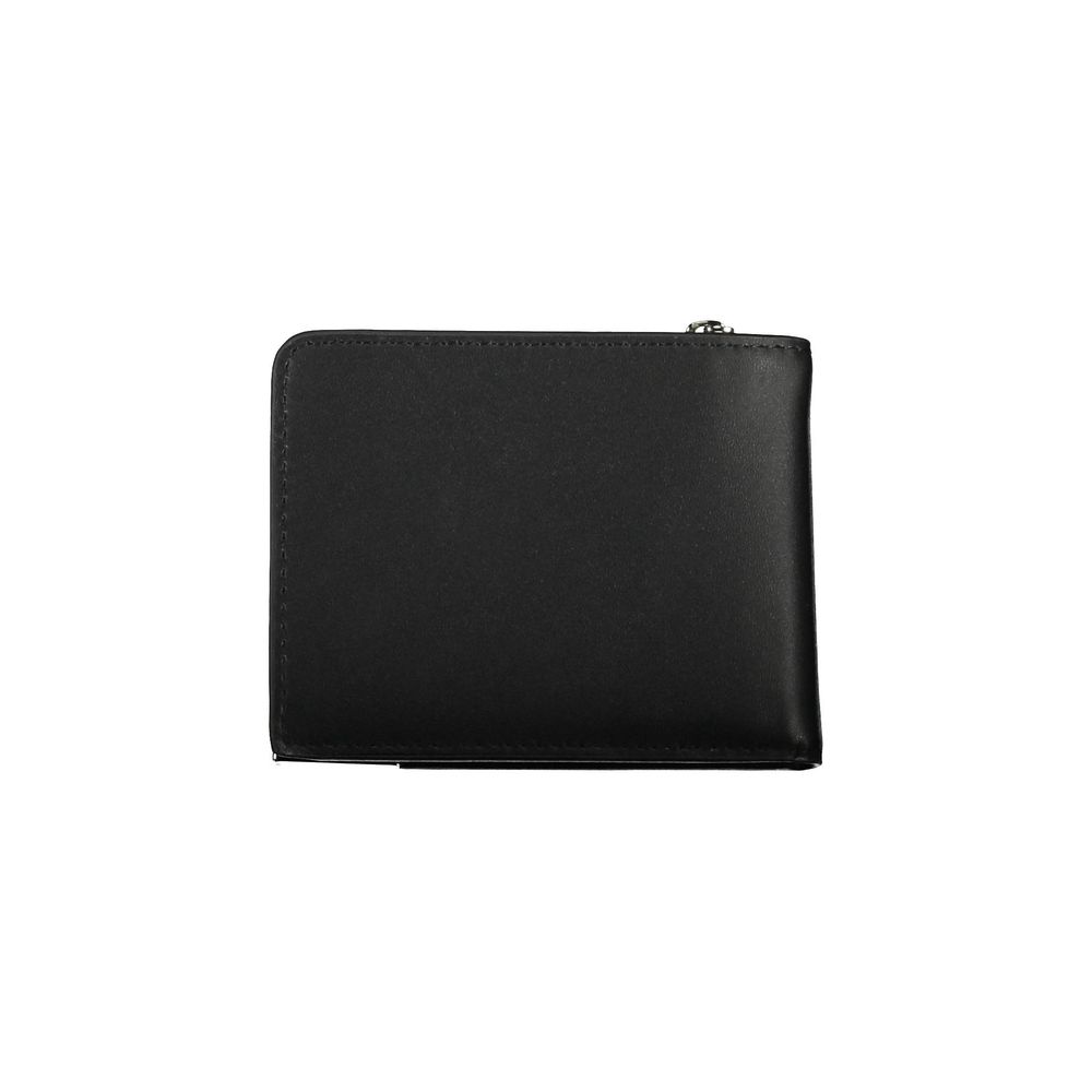 Portafoglio da uomo Calvin Klein Nero Poliuretano