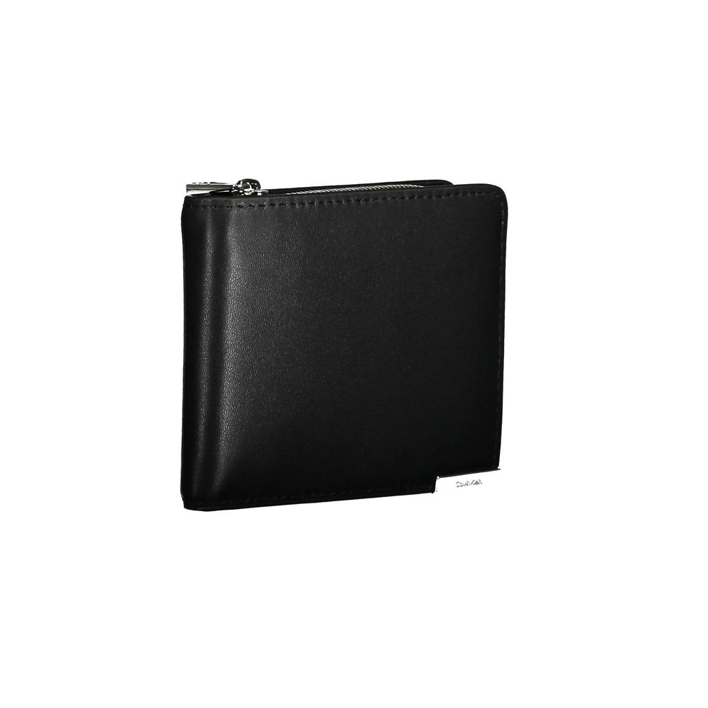 Portefeuille Calvin Klein Nero Poliuretano pour hommes