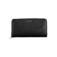Portefeuille femme Calvin Klein en polyuréthane noir