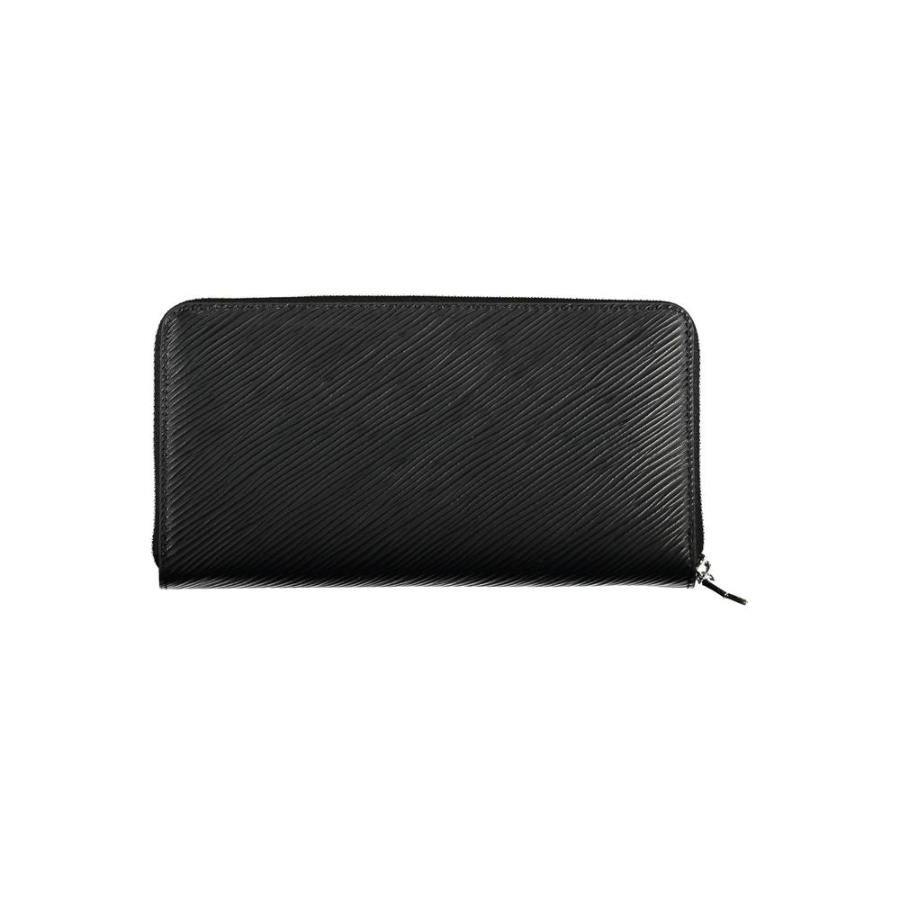 Portefeuille femme Calvin Klein en polyuréthane noir