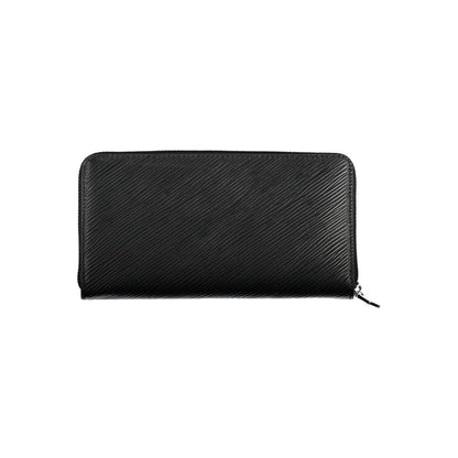 Portefeuille femme Calvin Klein en polyuréthane noir