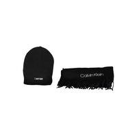 Ensemble foulard homme Calvin Klein Nero en acrylique