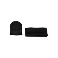 Ensemble écharpe homme en coton noir Calvin Klein