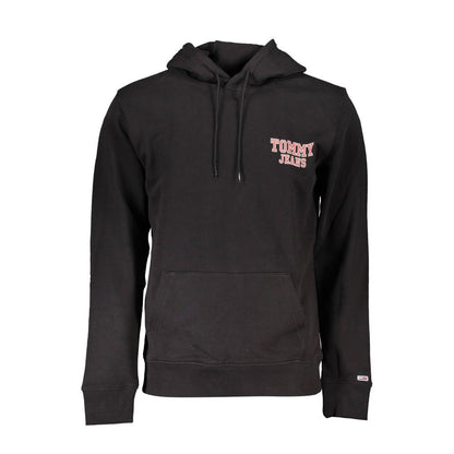Sweat-shirt Tommy Hilfiger en coton noir pour homme