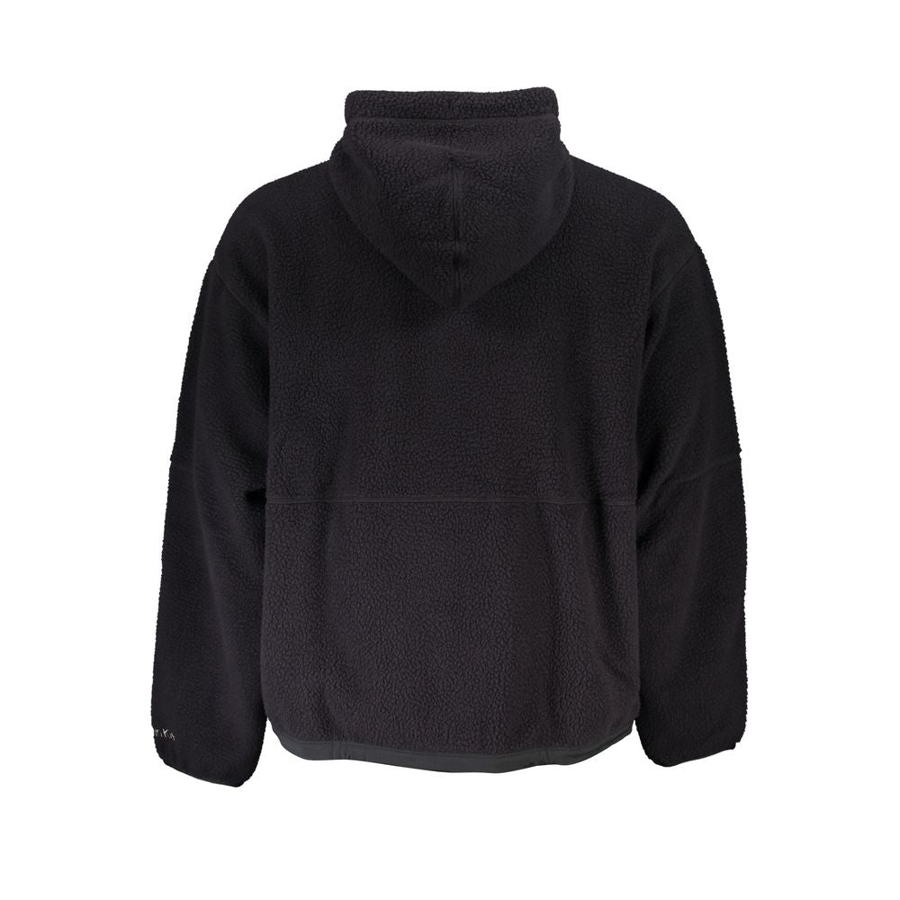 Felpa da uomo in poliestere nero Calvin Klein