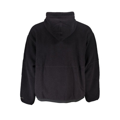 Felpa da uomo in poliestere nero Calvin Klein