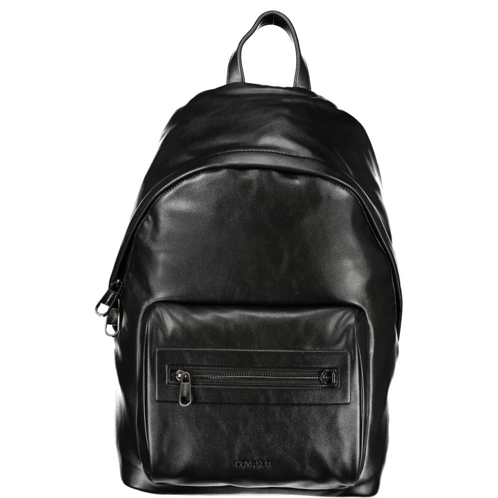 Sac à dos Calvin Klein noir en polyester pour homme