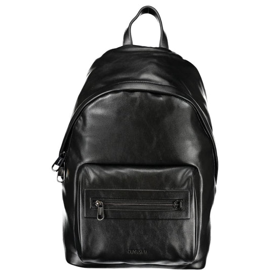 Zaino da uomo Calvin Klein in poliestere nero