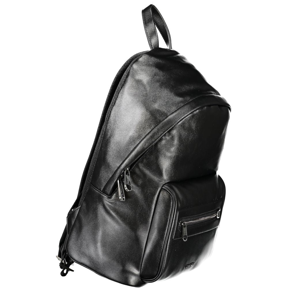Sac à dos Calvin Klein noir en polyester pour homme