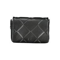 Borsa a tracolla da donna Calvin Klein in poliestere nero