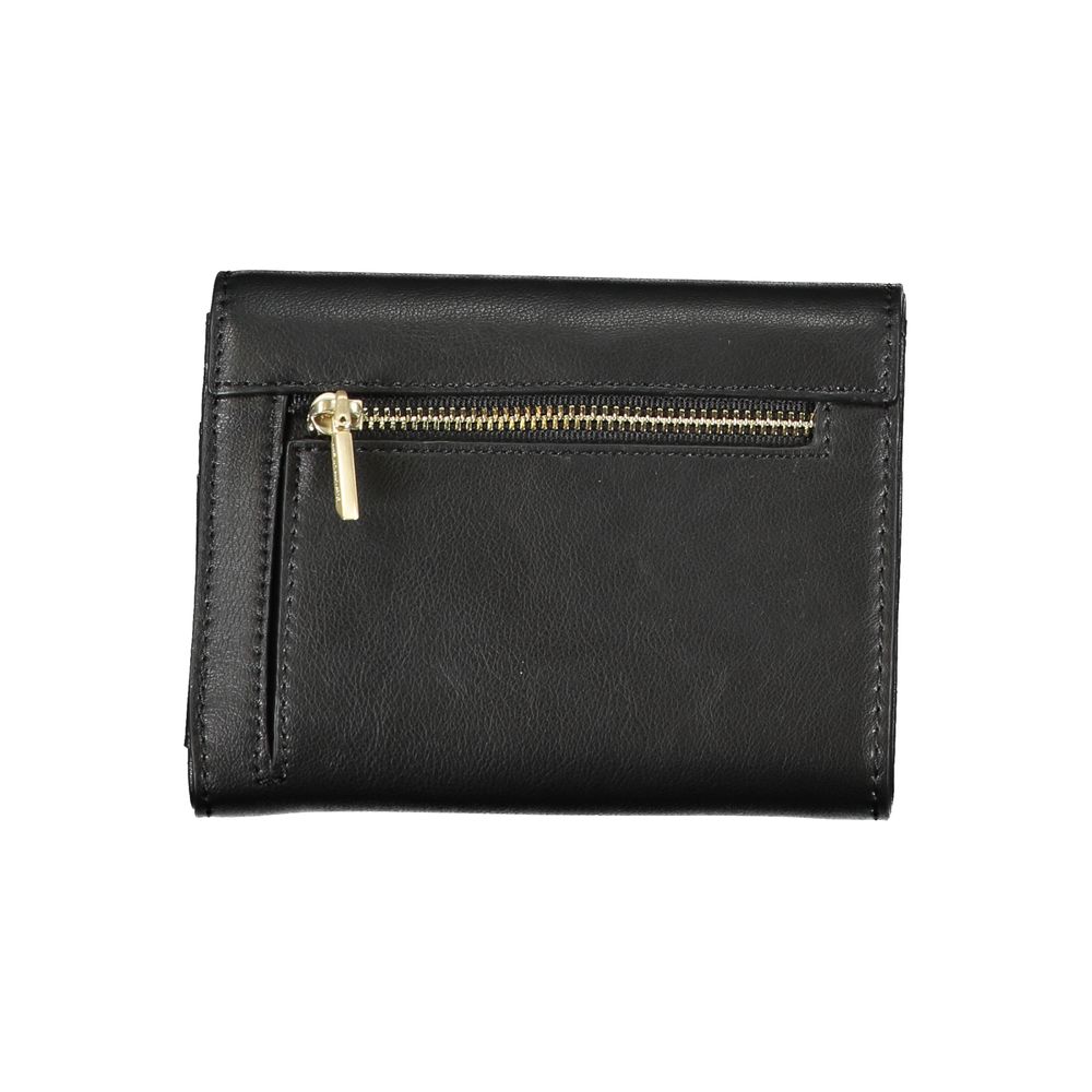 Portefeuille femme Calvin Klein Nero en polyuréthane