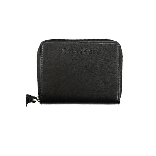 Portafoglio donna Calvin Klein Nero in poliestere