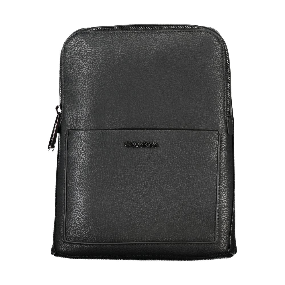 Sac bandoulière Calvin Klein noir en polyuréthane pour homme