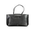 Borsa a mano da donna Calvin Klein in poliestere nero