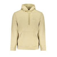 Felpa da uomo in cotone beige Calvin Klein