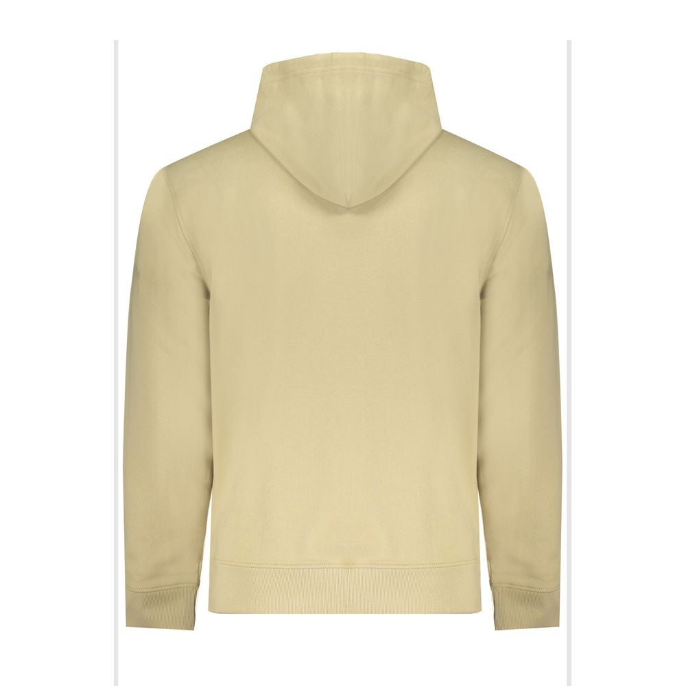 Felpa da uomo in cotone beige Calvin Klein