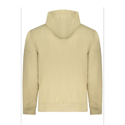 Felpa da uomo in cotone beige Calvin Klein