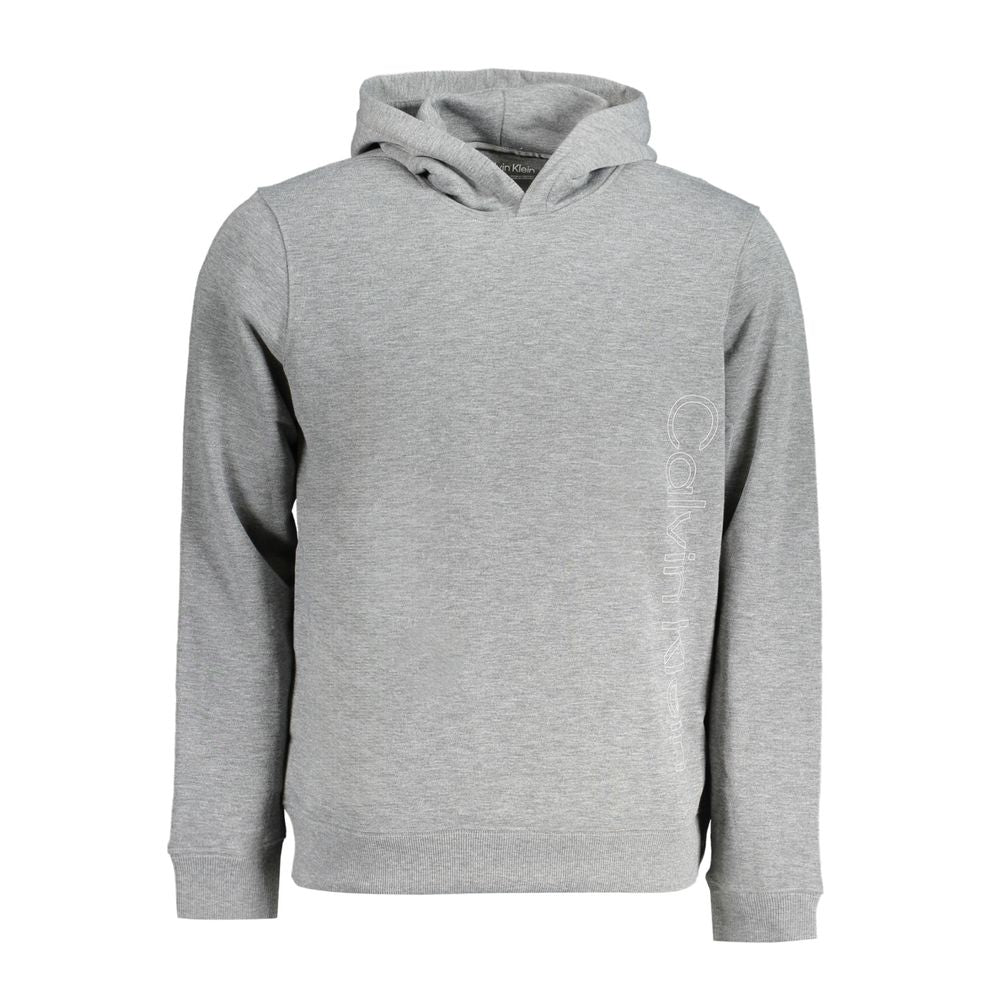 Sweat à capuche Calvin Klein Grigio en polyester pour homme