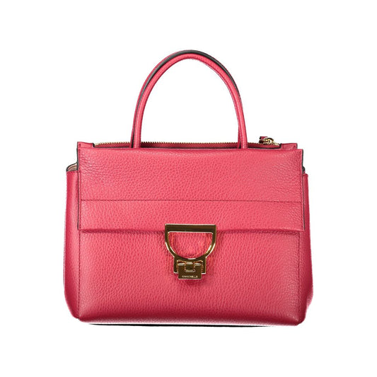 Borsa a mano da donna in pelle rossa Coccinelle
