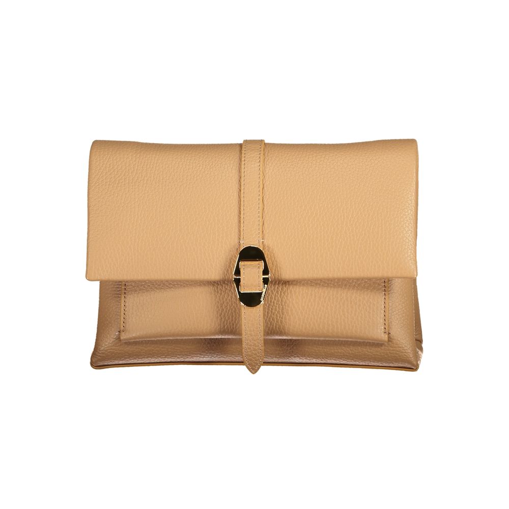 Borsa a mano da donna in pelle marrone Coccinelle