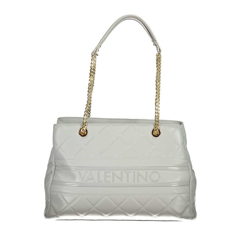 Borsa a mano da donna Mario Valentino Grigio in poliuretano