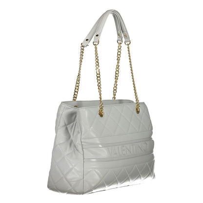 Borsa a mano da donna Mario Valentino Grigio in poliuretano