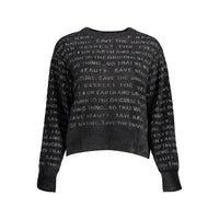 Maglione da donna Desigual in poliammide nero