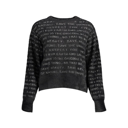 Maglione da donna Desigual in poliammide nero