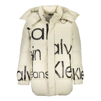 Giacca da uomo in poliestere beige Calvin Klein