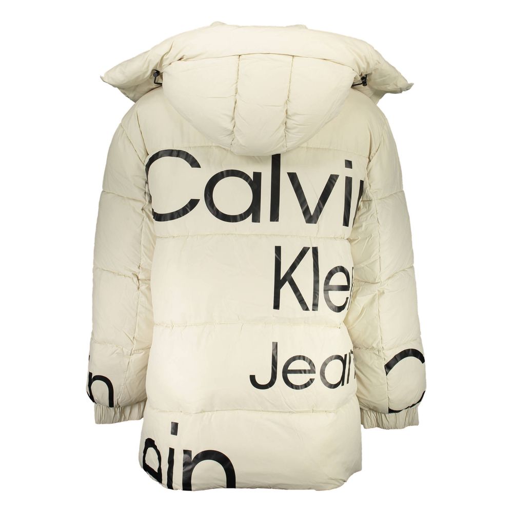 Veste Calvin Klein beige en polyester pour homme