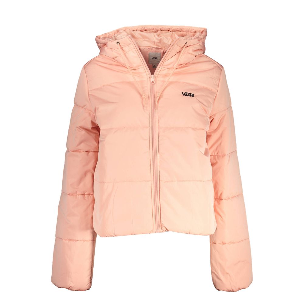 Giacca da donna in poliestere rosa Vans