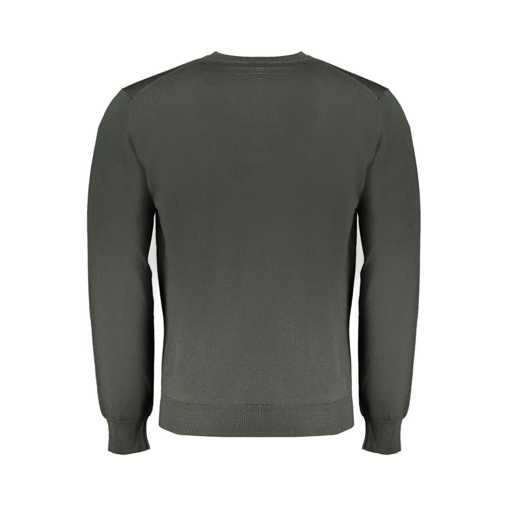 Maglione da uomo in lana verde Harmont & Blaine
