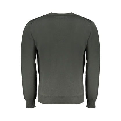 Maglione da uomo in lana verde Harmont & Blaine
