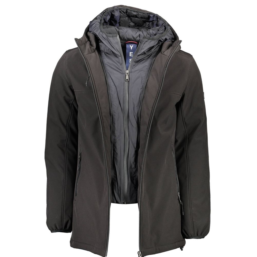 Vestes et manteaux en polyester noir Yes Zee