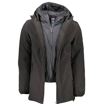 Vestes et manteaux en polyester noir Yes Zee