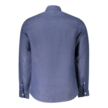 Camicia da uomo in lino blu North Sails