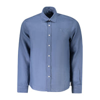 Chemise homme en lin bleu North Sails