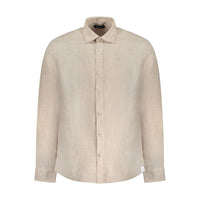 Camicia da uomo in lino beige North Sails
