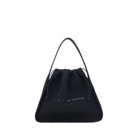 Borsa a mano in poliestere nero Alexander Wang