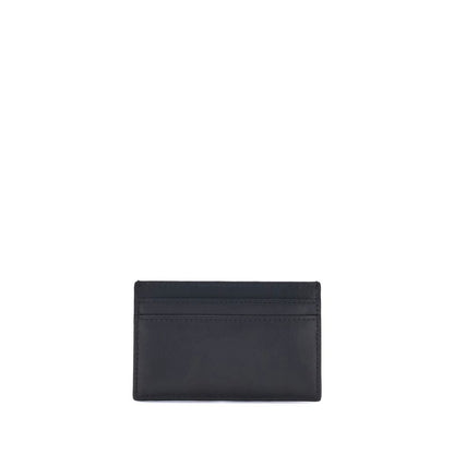 Portafoglio Bos Taurus in pelle di vitello nera Alexander McQueen