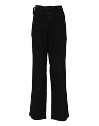 Pantaloni neri a vita alta Ermanno Scervino