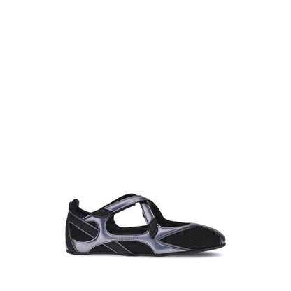 Ballerine Attico in polietilene nero