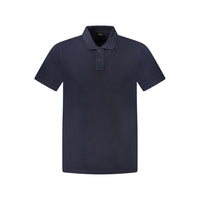 Polo da uomo Hugo Boss in cotone blu