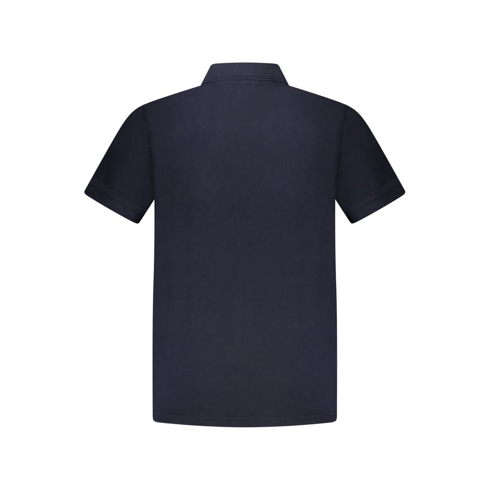 Polo da uomo Hugo Boss in cotone blu