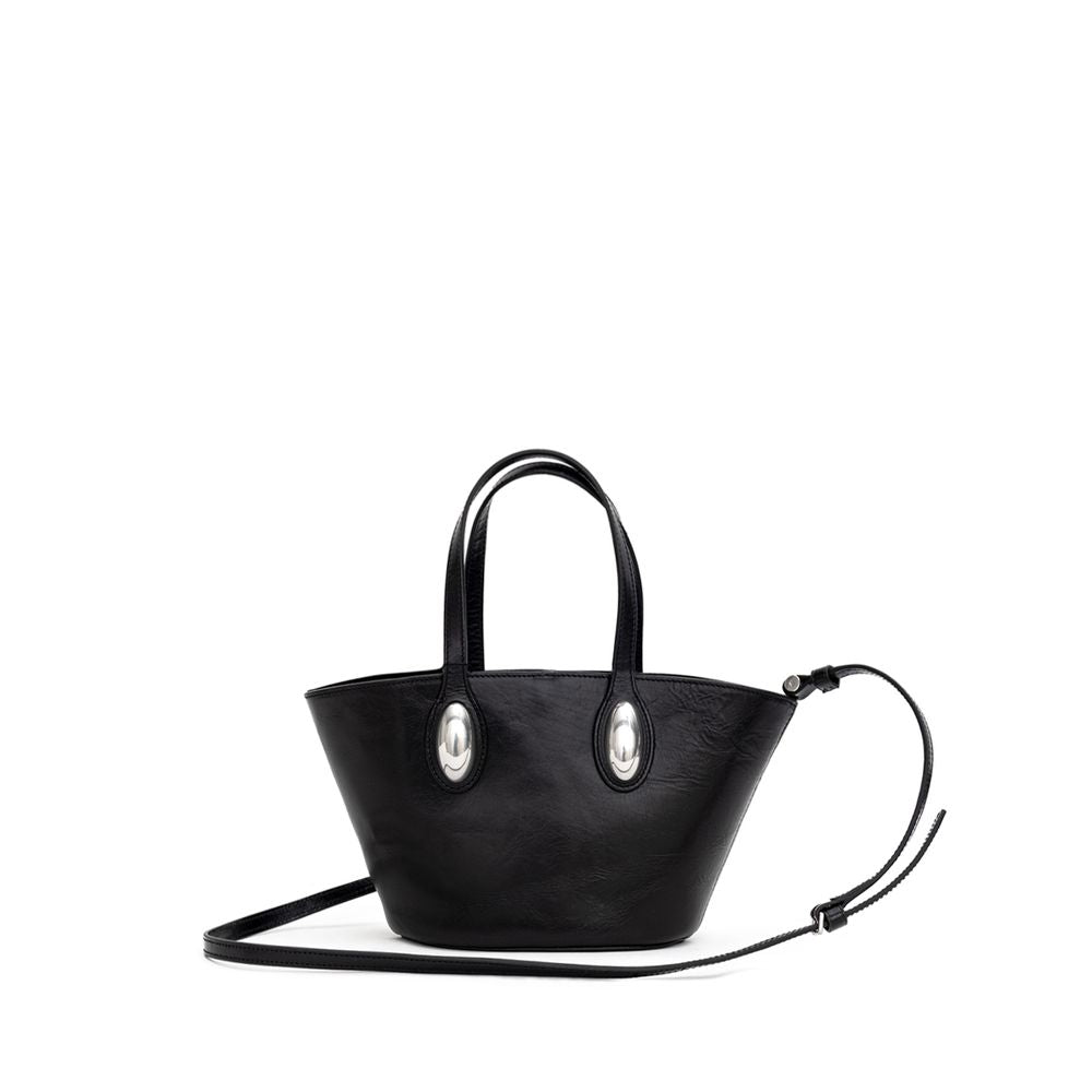 Borsa a tracolla in pelle nera di Alexander Wang