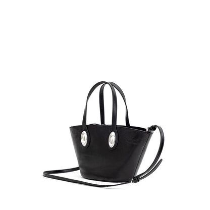 Borsa a tracolla in pelle nera di Alexander Wang