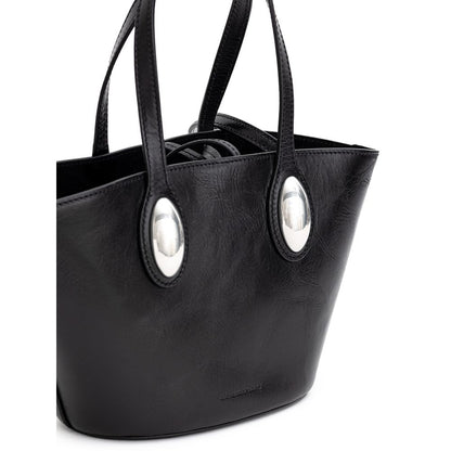Borsa a tracolla in pelle nera di Alexander Wang