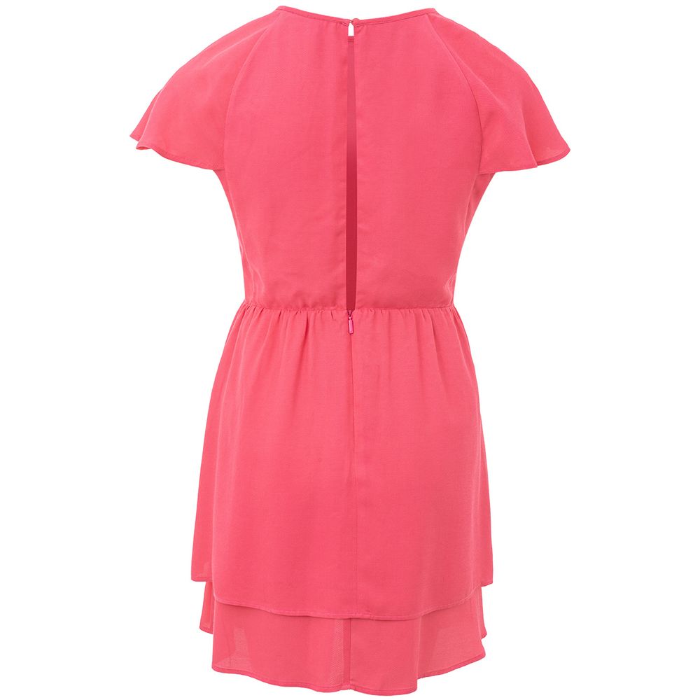 Robe décontractée en viscose fuchsia Armani Exchange