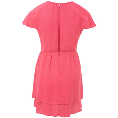 Abito casual in viscosa fucsia Armani Exchange