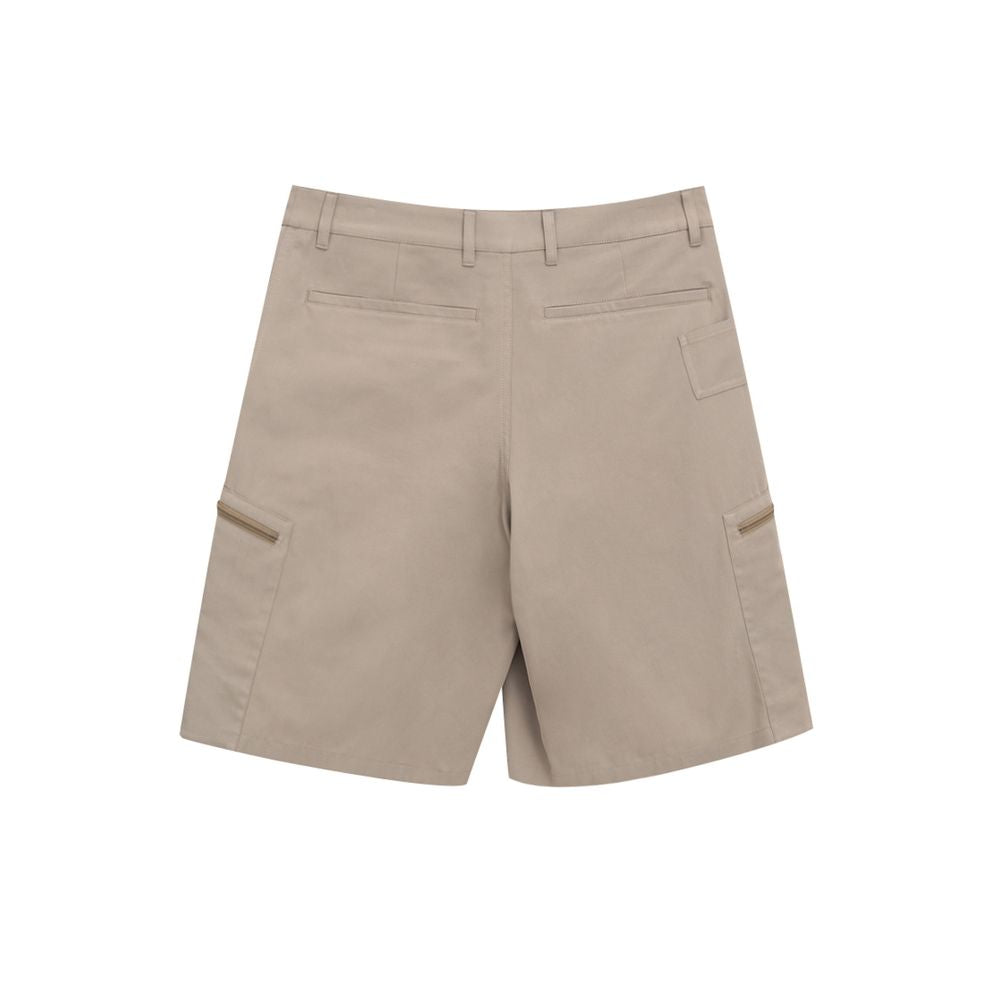 Short cargo en coton beige Dior